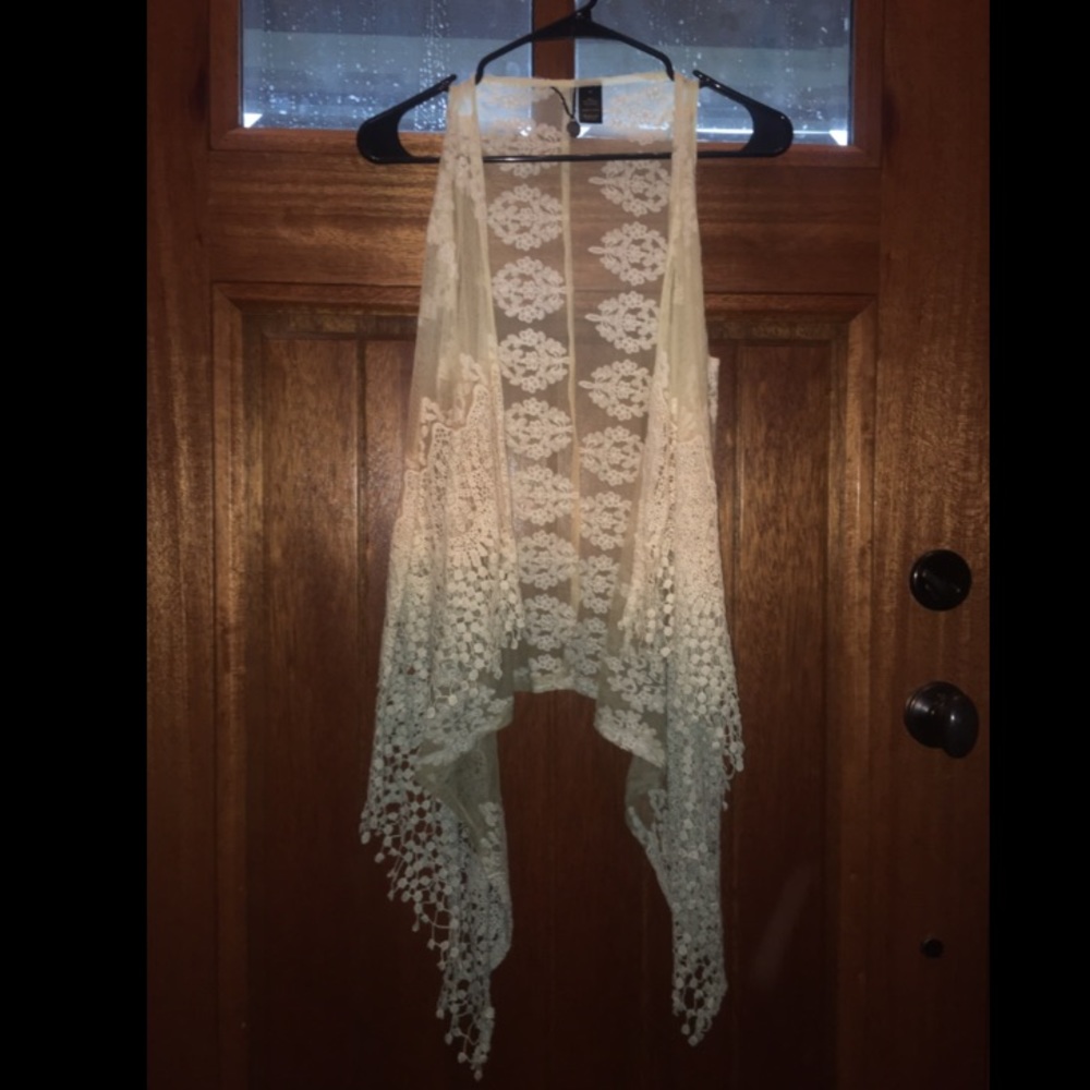 never worn cardigan